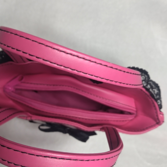 Chic Pink Lace Mini Bag - Picture 5 of 7